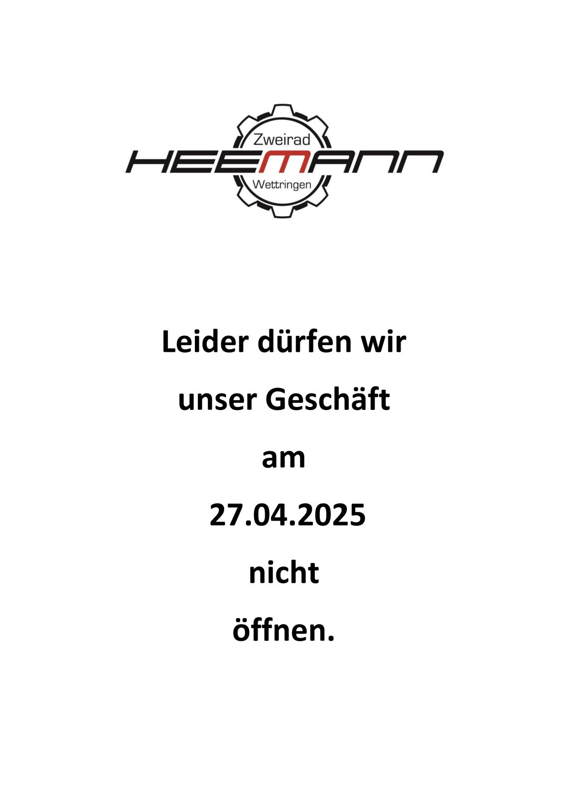 Dorffest Verbot 3